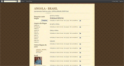 Desktop Screenshot of angola-brasil.blogspot.com