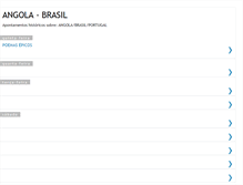 Tablet Screenshot of angola-brasil.blogspot.com