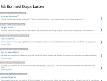 Tablet Screenshot of mabramedskaparlusten.blogspot.com