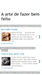 Mobile Screenshot of aartedefazerbemfeito.blogspot.com
