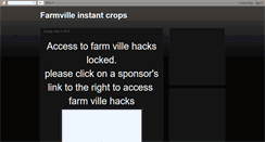 Desktop Screenshot of fvilleinstantcrops.blogspot.com