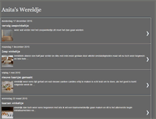 Tablet Screenshot of anitaswereldje.blogspot.com