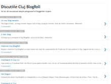 Tablet Screenshot of clujblogroll.blogspot.com