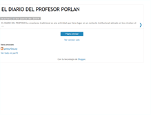 Tablet Screenshot of profesorporlan.blogspot.com