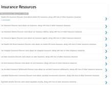 Tablet Screenshot of insurancedirectory.blogspot.com