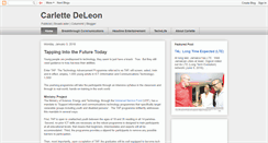 Desktop Screenshot of carlettedeleon.blogspot.com