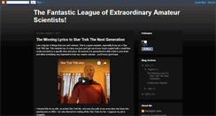 Desktop Screenshot of leagueofamateurs.blogspot.com