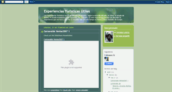 Desktop Screenshot of experienciasturisticas.blogspot.com