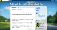 Desktop Screenshot of mobilevoipsoftware.blogspot.com