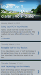 Mobile Screenshot of mobilevoipsoftware.blogspot.com