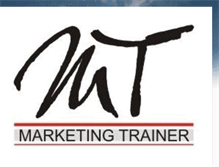 Tablet Screenshot of marketingtrainer.blogspot.com