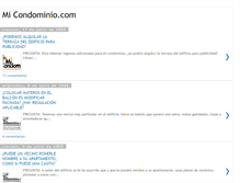 Tablet Screenshot of micondominiopuntocom.blogspot.com