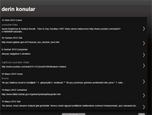 Tablet Screenshot of derinkonular.blogspot.com