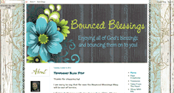 Desktop Screenshot of bouncedblessings.blogspot.com