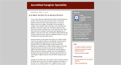 Desktop Screenshot of accreditedcaregivers.blogspot.com