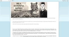 Desktop Screenshot of harimau-menaip.blogspot.com