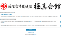 Tablet Screenshot of kyokushinsupremeacademy.blogspot.com