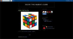 Desktop Screenshot of masterthecube.blogspot.com