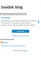 Mobile Screenshot of boodok.blogspot.com