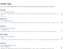 Tablet Screenshot of pclife-tips.blogspot.com