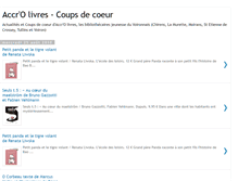 Tablet Screenshot of accrolivrescoupdecoeur.blogspot.com