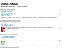 Tablet Screenshot of dresdenkulturell.blogspot.com