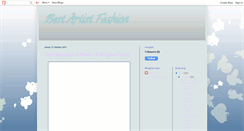 Desktop Screenshot of bestartistfashion.blogspot.com