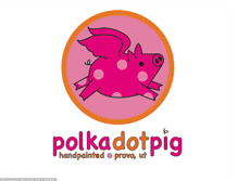 Tablet Screenshot of polkadotpig.blogspot.com