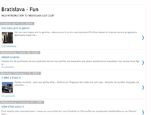 Tablet Screenshot of bratislava-fun.blogspot.com
