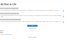 Tablet Screenshot of myshotatlife.blogspot.com