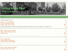 Tablet Screenshot of livinginthepastdc.blogspot.com