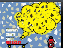 Tablet Screenshot of canvasskateshop.blogspot.com