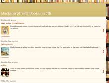 Tablet Screenshot of jacksonstreetbooks.blogspot.com