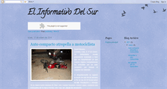 Desktop Screenshot of elinformativodelsur.blogspot.com
