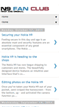 Mobile Screenshot of n9fanclub.blogspot.com