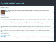 Tablet Screenshot of depechemodeelementals.blogspot.com