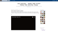 Desktop Screenshot of 303digital.blogspot.com