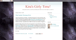 Desktop Screenshot of kirasgirlytime.blogspot.com