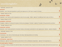 Tablet Screenshot of amandaenglish11.blogspot.com