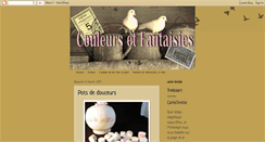 Desktop Screenshot of couleursetfantaisies.blogspot.com