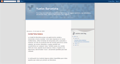 Desktop Screenshot of infovuelosbarcelona.blogspot.com