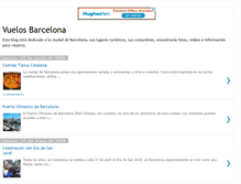 Tablet Screenshot of infovuelosbarcelona.blogspot.com