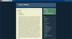 Desktop Screenshot of laurainbhutan.blogspot.com