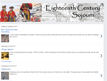 Tablet Screenshot of 18thcenturysojourn.blogspot.com