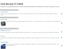 Tablet Screenshot of clubrenault21.blogspot.com