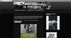 Desktop Screenshot of bikerchickdates.blogspot.com