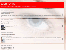 Tablet Screenshot of cavitarte.blogspot.com