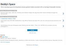 Tablet Screenshot of deddyspace.blogspot.com
