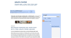 Desktop Screenshot of graph-paper.blogspot.com