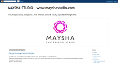 Desktop Screenshot of mayshastudio.blogspot.com